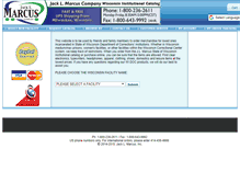 Tablet Screenshot of jlmarcuswisconsin.com